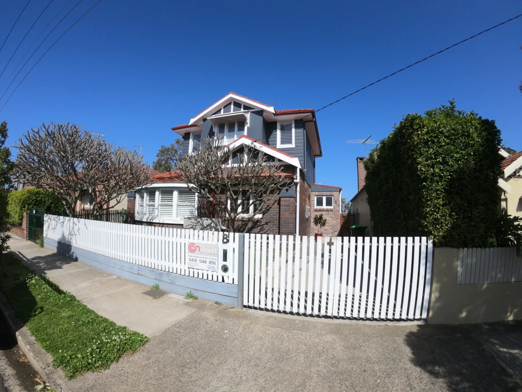 Exterior of a renovation done by Canstruct Buidlers in Lilyfield.
